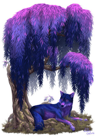 Tree Spirit Wolf