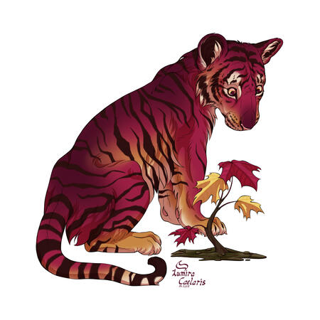 Baby Tree Spirit Tiger