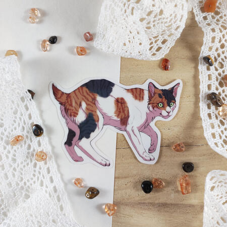 Lucky Cat Sticker