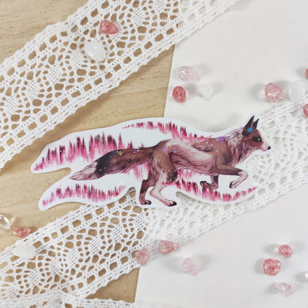 Aurora Fox Sticker