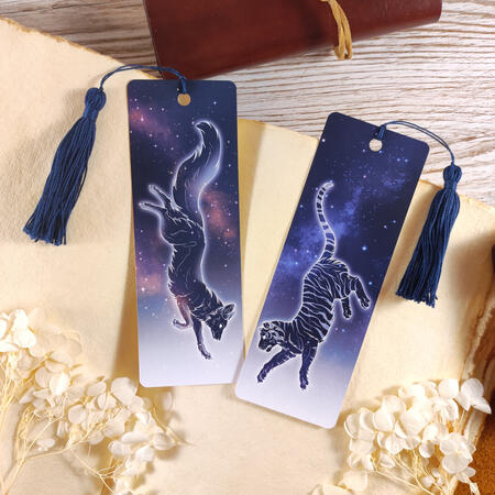 Galaxy Creature Bookmarks