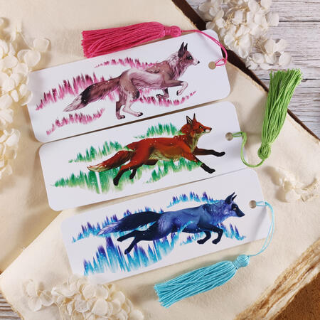 Aurora Fox Bookmarks